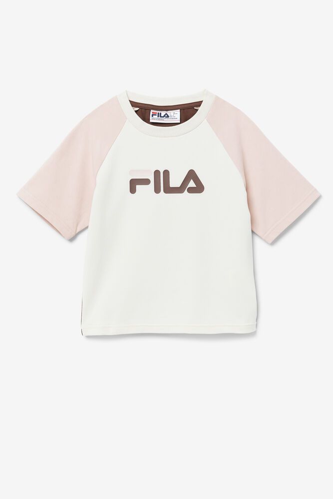 Fila Aisha T-Shirt White - Womens - 57309YPCA